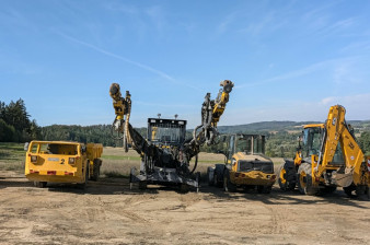 Začala ražba průzkumné štoly pro tunel Prostřední Vrch na D3