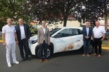 Krajská zdravotní získala díky daru auto pro domácí péči
