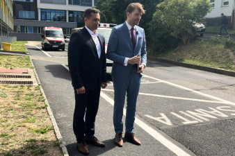 Ministr zdravotnictví navštívil Karlovarskou krajskou nemocnici