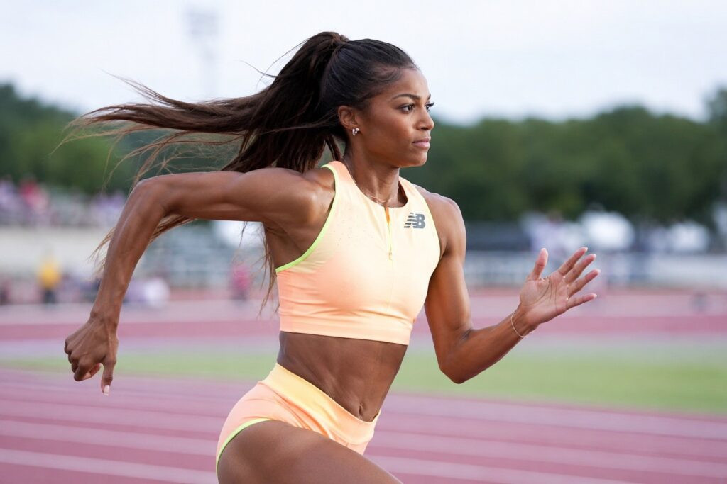 Gabby Thomas září a Tate Taylor přepsal historii sprintu Gabby Thomas září a Tate Taylor přepsal historii sprintu