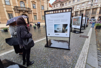 Na Mariánském náměstí odstartovala výstava Co vidím já