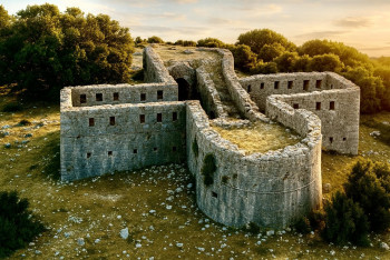 Hrad Pěti studní: Zapomenutá osmanská pevnost ve tvaru kříže