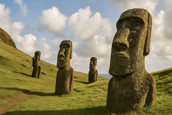 Velká záhada Rapa Nui: Kdo skutečně vytvořil obří sochy Moai?