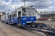 Brněnská tramvaj vyráží na železnici
