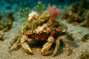 Mistr převleků: Krab dekoraté, co skrývá svou pravou tvář