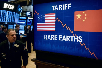 Wall Street padá po celní hrozbě. Vzácné zeminy v centru hry