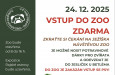 Zoo Děčín: Na Štědrý den do zoo zdarma