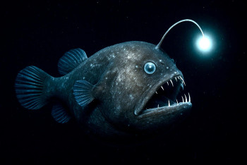 Černý mořský ďábel: záhady druhu Melanocetus johnsonii