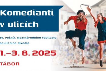 Tábor opět ožije pouličním divadlem a vzdušnou akrobacií Tábor opět ožije pouličním divadlem a vzdušnou akrobacií