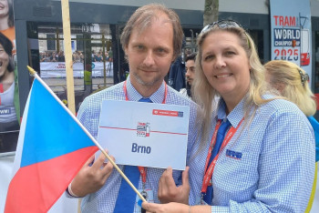 Brněnští řidiči na mistrovství světa šalinářů ve Vídni obsadili 6.místo Brněnští řidiči na mistrovství světa šalinářů ve Vídni obsadili 6.místo