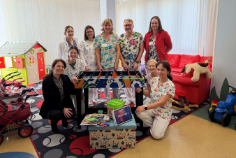 Dobročinná sbírka přinesla malým pacientům hračky i moderní vybavení