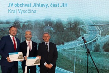 Jihovýchodní obchvat Jihlavy patří mezi významné stavby ČR