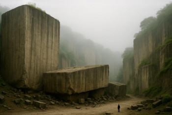 Tajemství lomu Yangshan: megality, které neunesla ani Čína