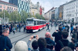 Fanoušci se rozloučili s legendárními tramvajemi K2