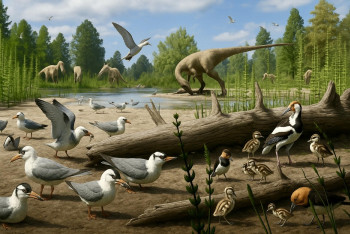 Dinosauří ptáci v Arktidě? Hnízdili tam už před 73 miliony let Dinosauří ptáci v Arktidě? Hnízdili tam už před 73 miliony let