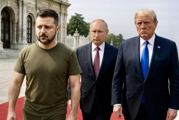 Zelenskij v pasti mezi Putinem a Trumpem Zelenskij v pasti mezi Putinem a Trumpem
