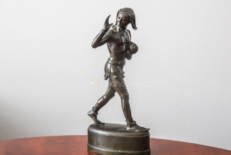 Vítkov získal Enšpígla, dílo vítkovského sochaře Josefa Mühra