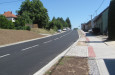 Přes Hluk se již jezdí po obnovené silnici