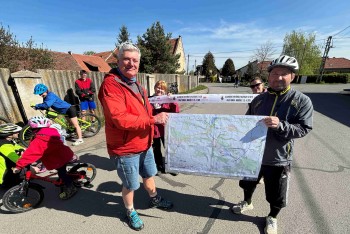 Novou cyklostezku na Mělnicku podpořila Nadace ČEZ