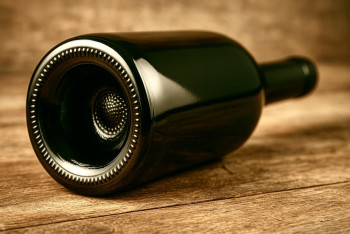 Proč mají láhve na víno důlek na dně: historie, funkce a mýty