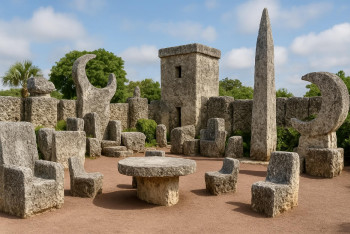 Korálový hrad na Floridě a záhada Eda Leedskalnina Korálový hrad na Floridě a záhada Eda Leedskalnina