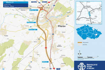 ŘSD otevřelo u Přerova poslední chybějící úsek D1 ŘSD otevřelo u Přerova poslední chybějící úsek D1