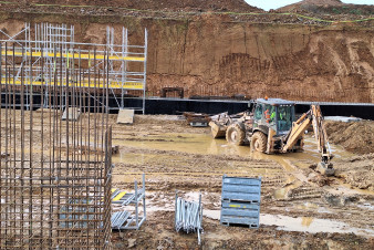 Také v únoru pokračuje stavba východní části Pražského okruhu