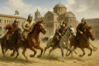 Byzantské tzykanion. Hra císařů mezi pólem a smrtelným rizikem