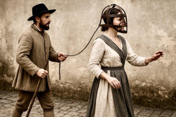 Maska mlčení: středověký trest pro „příliš mluvící“ ženy