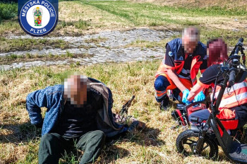 Plzeňští strážníci zasahovali