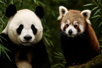 Proč existují „pandy“ jen mezi medvědy? Protože panda je medvěd