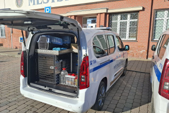 Olomouc: Strážníci mají k dispozici nové odchytové vozidlo